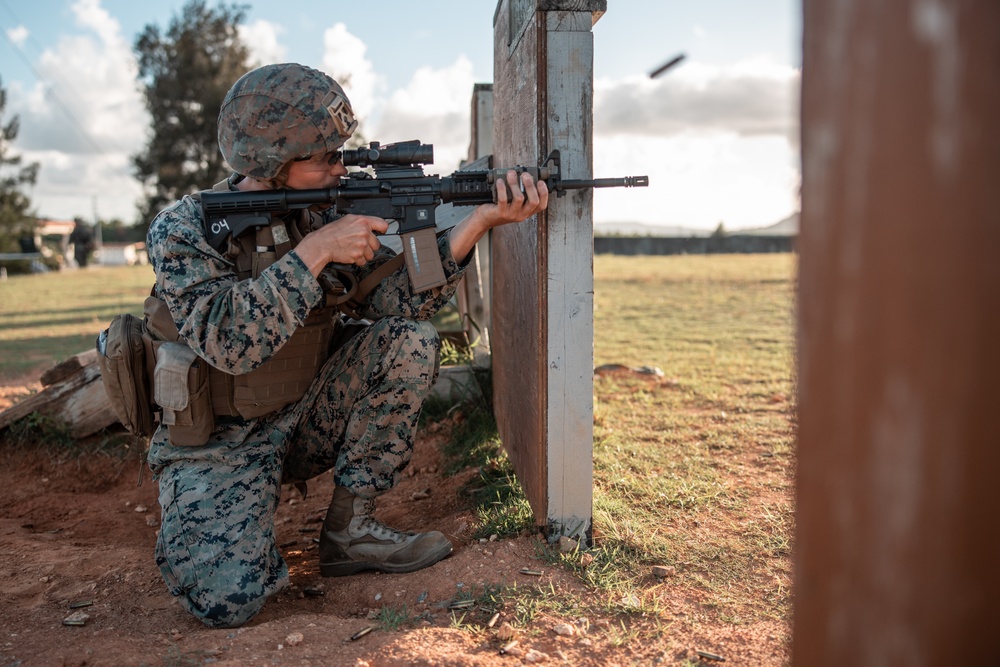 3rd Maintenance Battalion Conducts Table 3-6, Combat Marksmanship Range