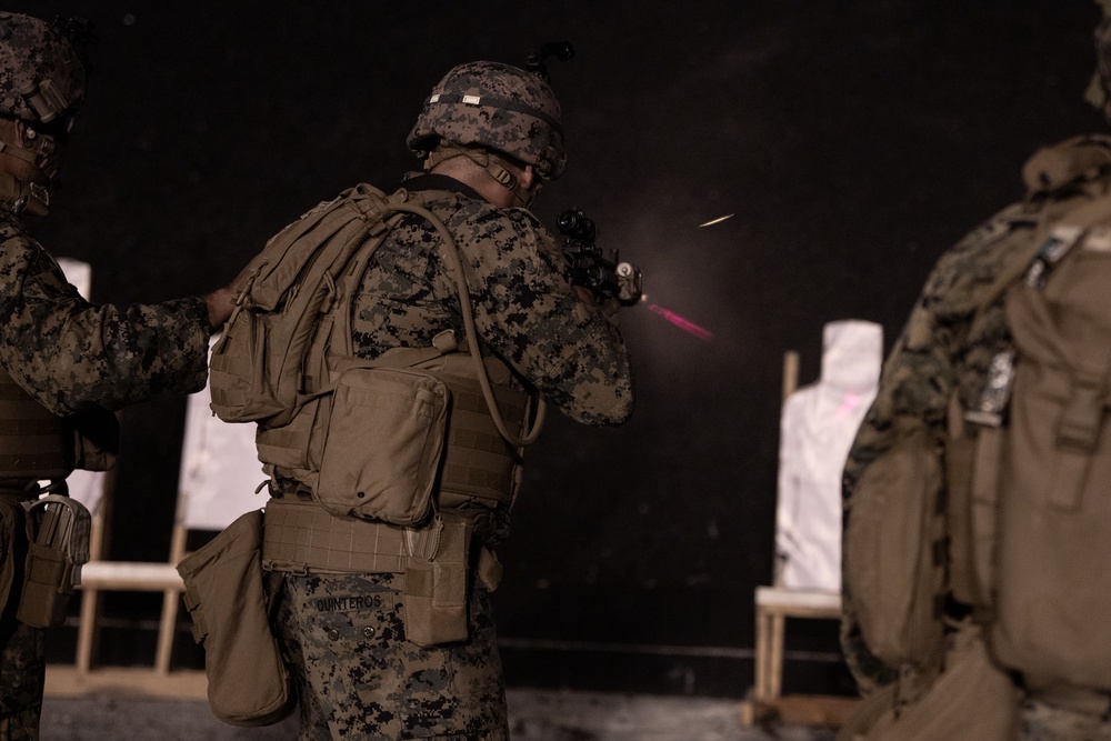 3rd Maintenance Battalion Conducts Table 3-6, Combat Marksmanship Range