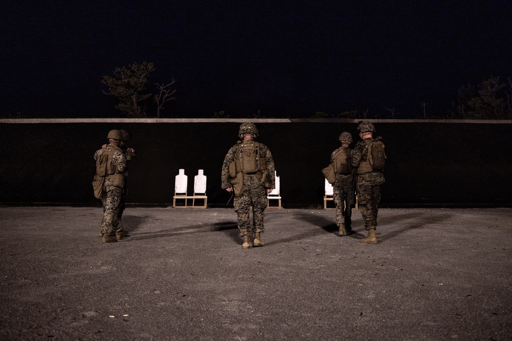 3rd Maintenance Battalion Conducts Table 3-6, Combat Marksmanship Range