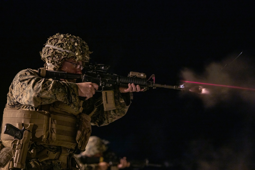 3rd Maintenance Battalion Conducts Table 3-6, Combat Marksmanship Range