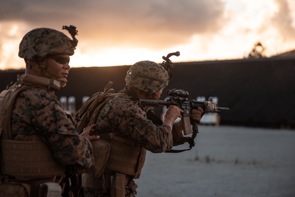 3rd Maintenance Battalion Conducts Table 3-6, Combat Marksmanship Range