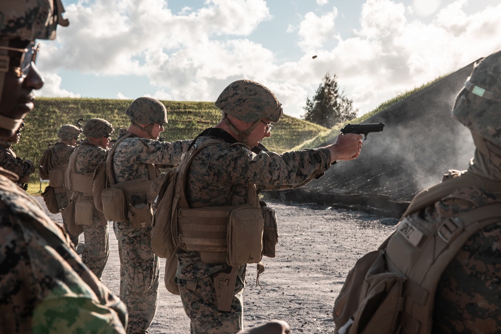 3rd Maintenance Battalion Conducts Table 3-6, Combat Marksmanship Range