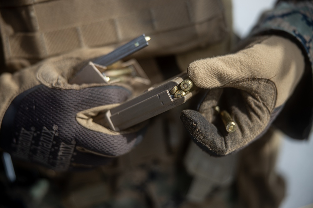 3rd Maintenance Battalion Conducts Table 3-6, Combat Marksmanship Range