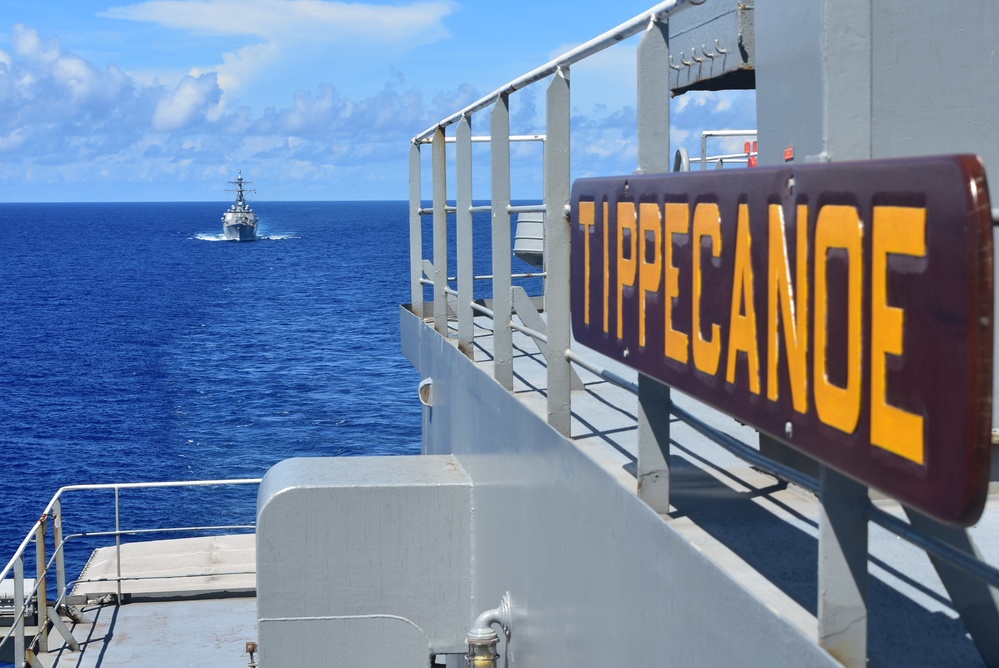 Military Sealift Command Delivers Fuel to Fleet