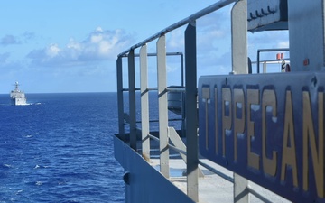 Tippecanoe Replenishes U.S. Navy Ships Operating in 7th Fleet