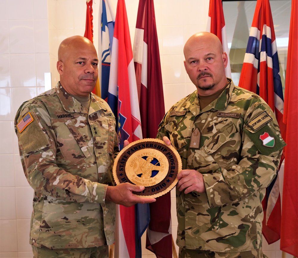 Ohio National Guard senior leadership visits Hungary for annual capstone event