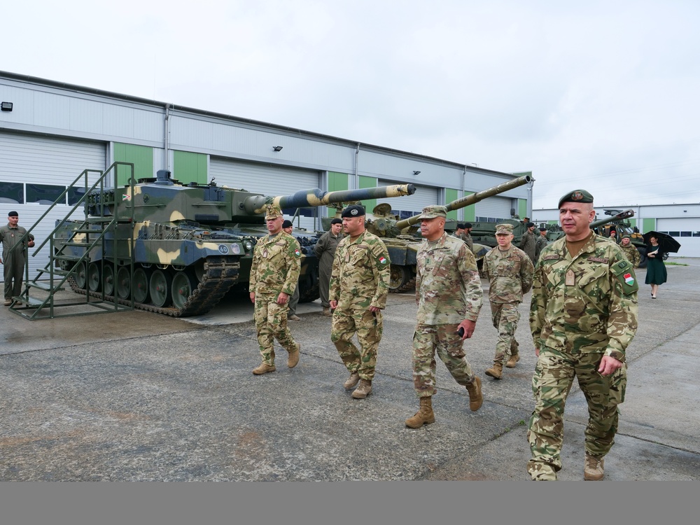 Ohio National Guard senior leadership visits Hungary for annual capstone event