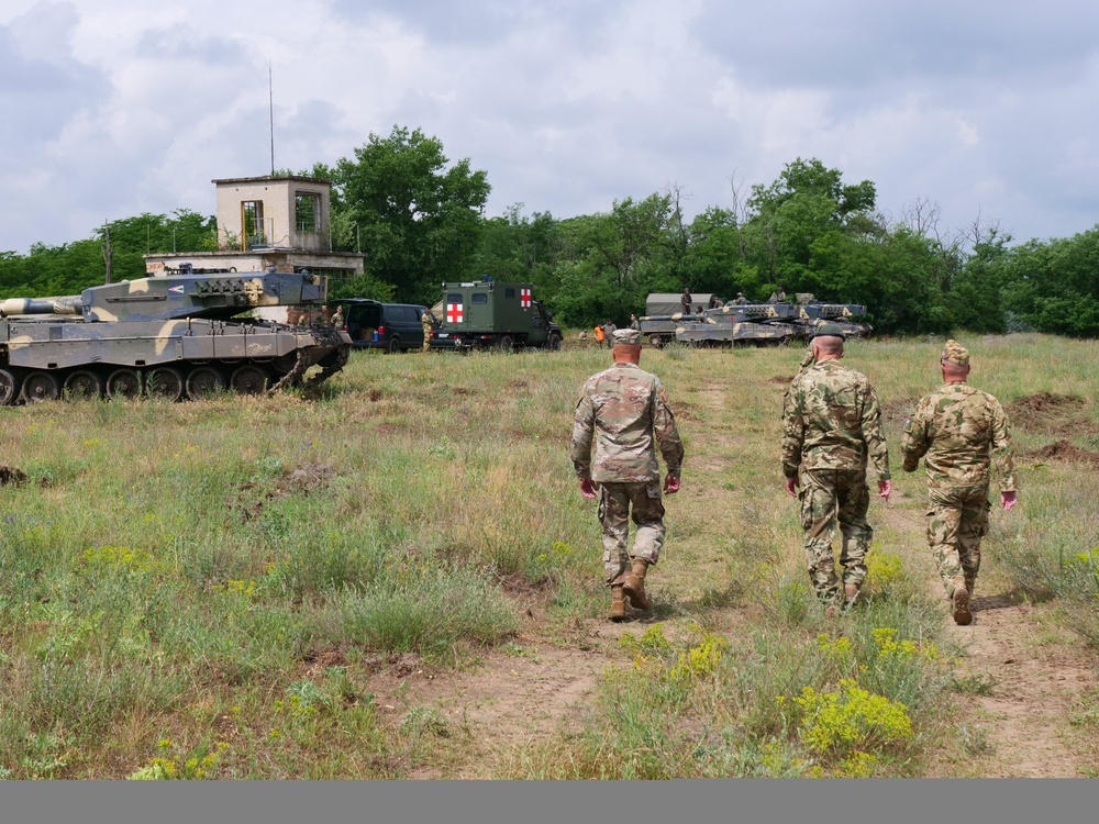 Ohio National Guard senior leadership visits Hungary for annual capstone event