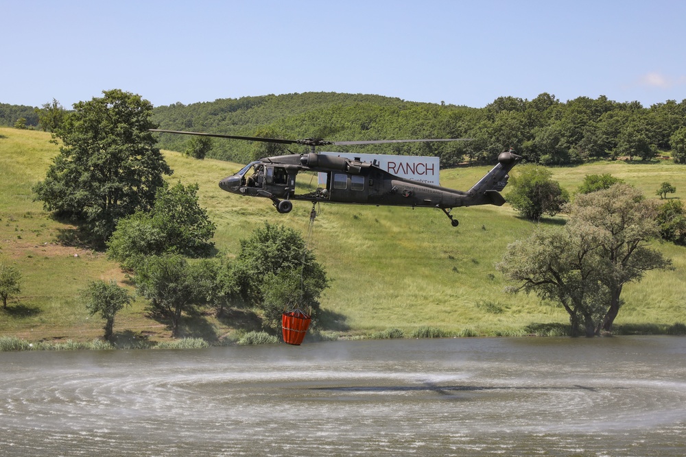 KFOR 30’s Training Leads to Aerial Firefighting Success