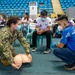 Pacific Partnership 2022 Teaches Basic Life Support Training