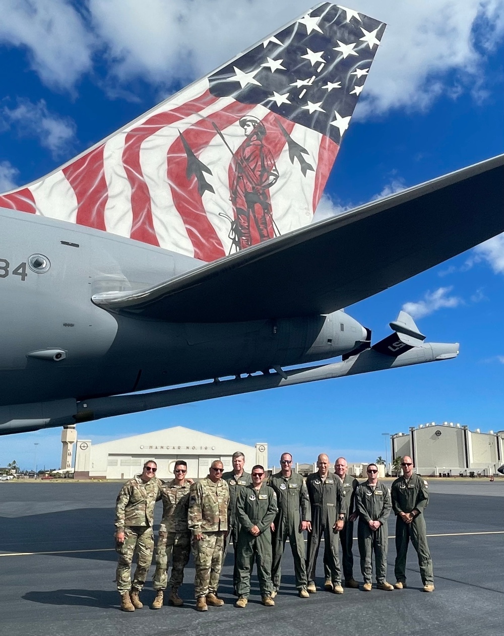 New Hampshire Guardsmen Support First KC-46 Capstone Mission