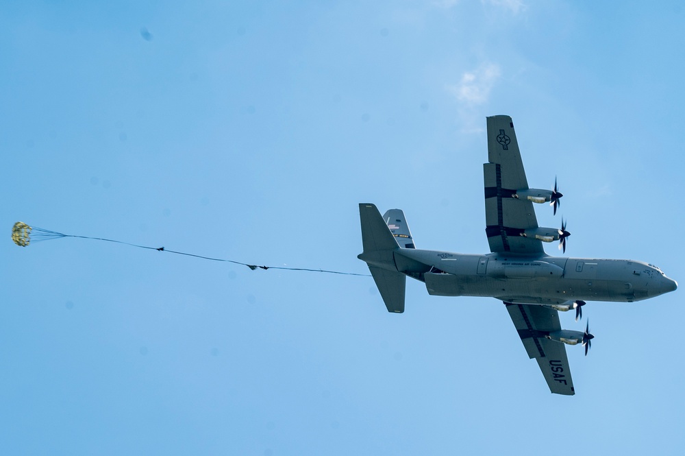 130th AW C-130 J-30 Air Delivery Proficiency Training and Recovery