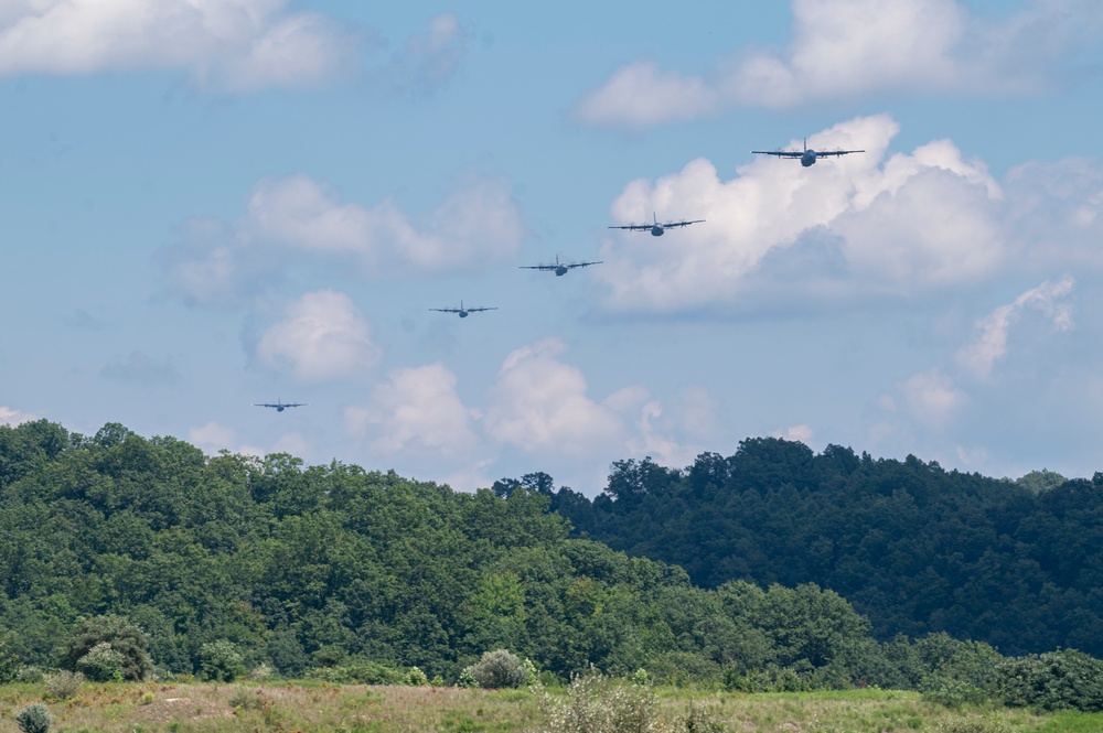 130th AW C-130 J-30 Air Delivery Proficiency Training and Recovery