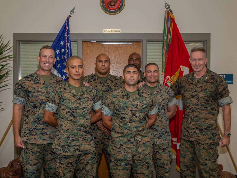 MCRC Commanding General Maj. Gen. William J. Bowers, visits 6th Marine Corps District Headquarters