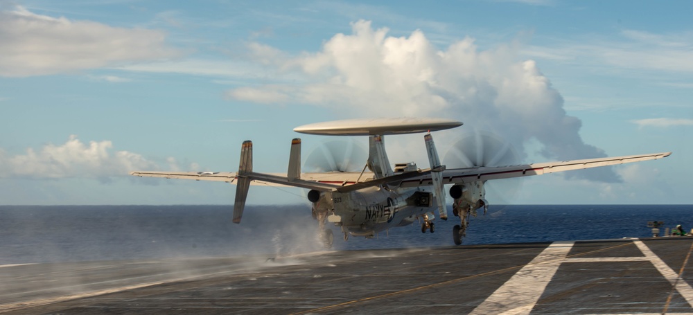 USS Ronald Reagan Conducts Flight Operations