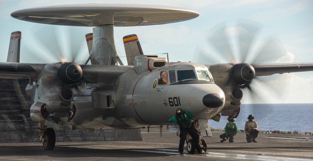 USS Ronald Reagan Conducts Flight Operations