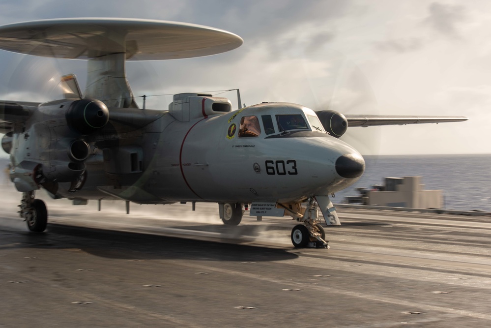 USS Ronald Reagan Conducts Flight Operations