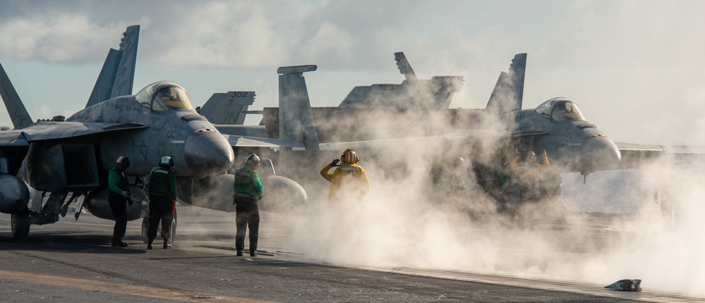 USS Ronald Reagan Conducts Flight Operations