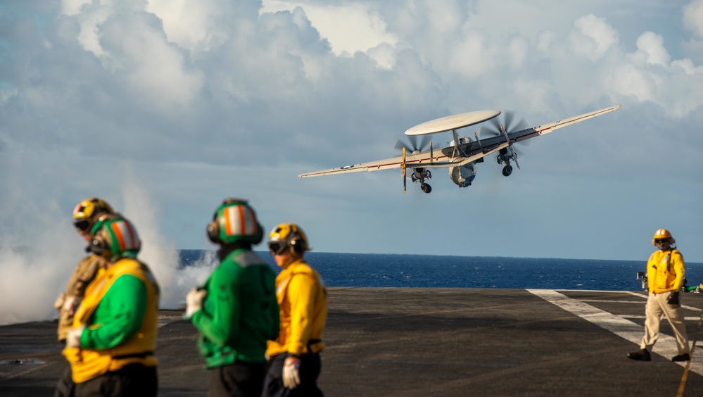 USS Ronald Reagan Conducts Flight Operations