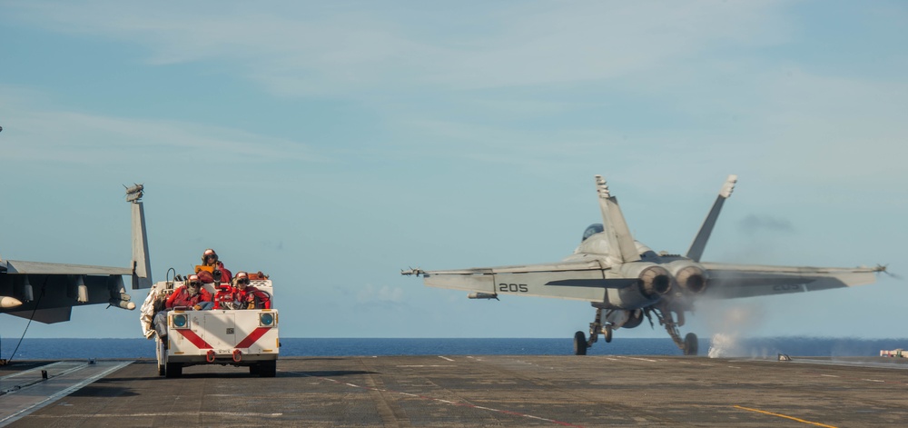 USS Ronald Reagan Conducts Flight Operations