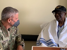 World War II Veteran visits Fort Stewart