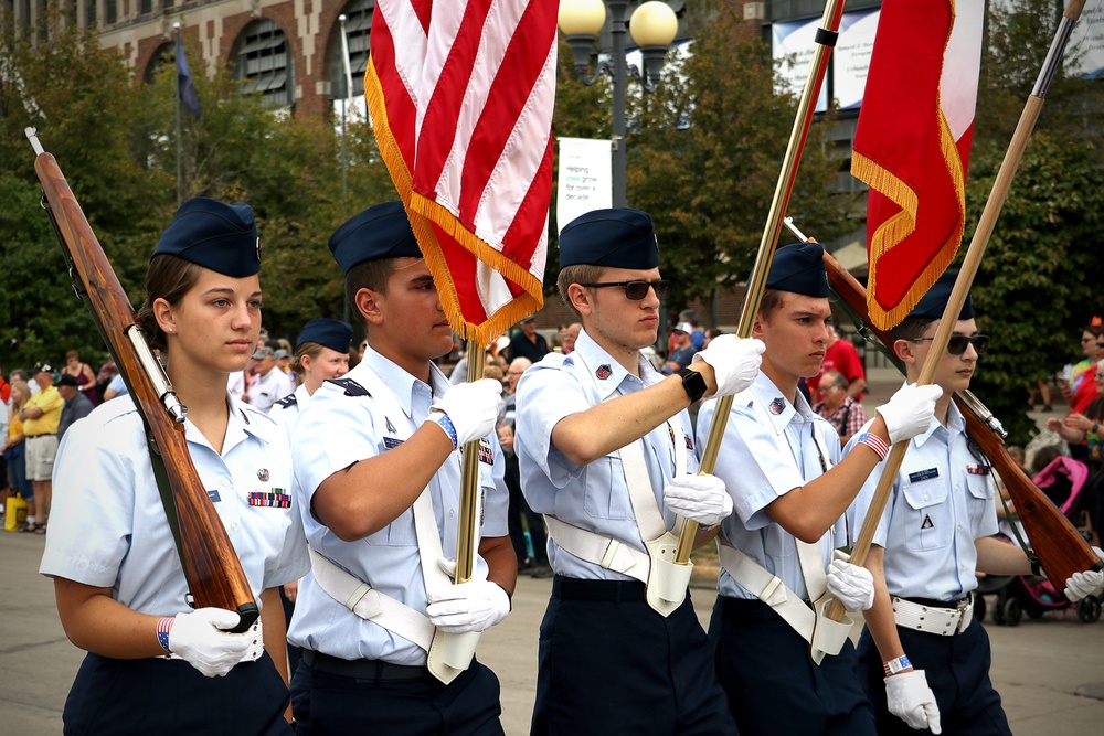 2022 Iowa State Fair Veterans Day Parade