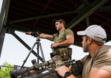 Snipers Train to Send Shots Down Range