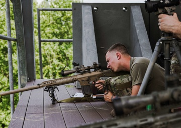 Snipers Train to Send Shots Down Range