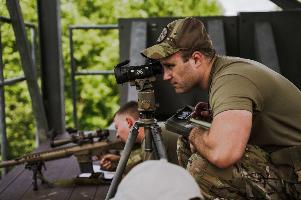 Snipers Train to Send Shots Down Range