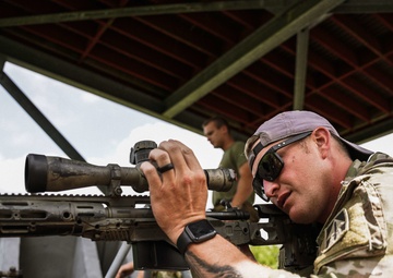 Snipers Train to Send Shots Down Range