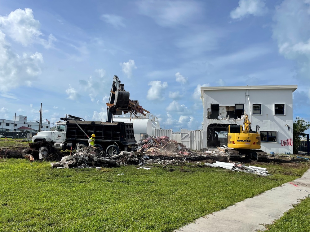 Station Key West Demolition Begins