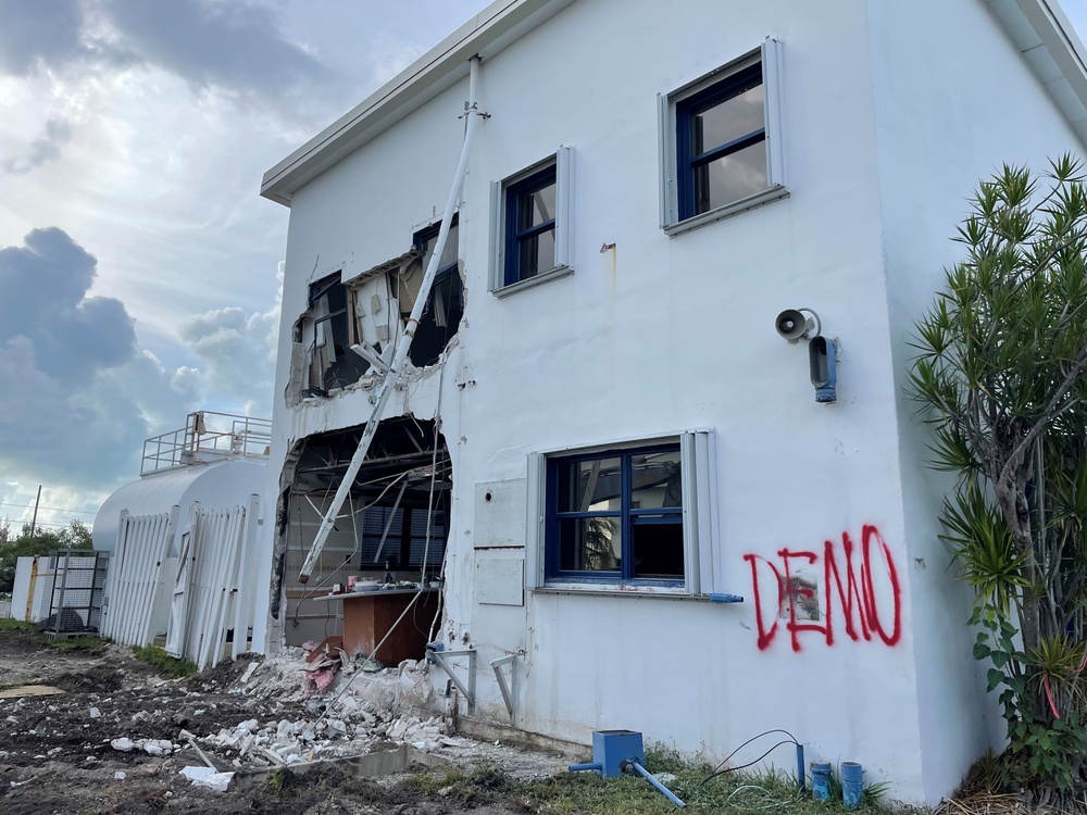 Station Key West Demolition Begins