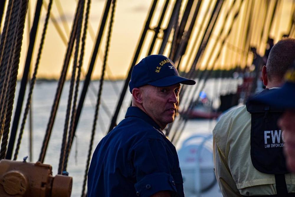 Coast Guard Barque Eagle Arrives to Key West