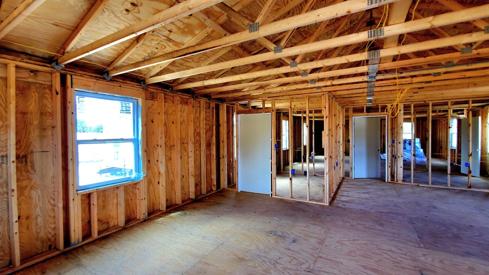 Troop project creating office buildings at Fort McCoy’s LSA Liberty sees work by multiple units