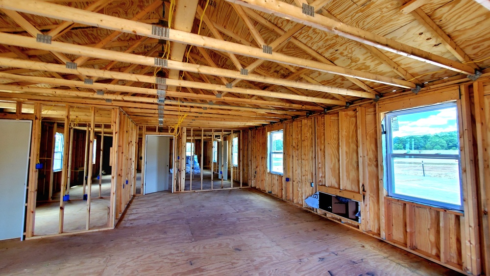 Troop project creating office buildings at Fort McCoy’s LSA Liberty sees work by multiple units