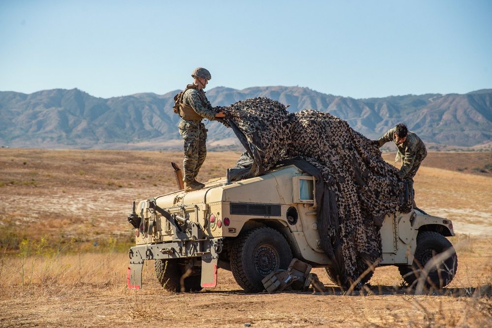 Camp Pendleton Marines conduct HIMARS exercises