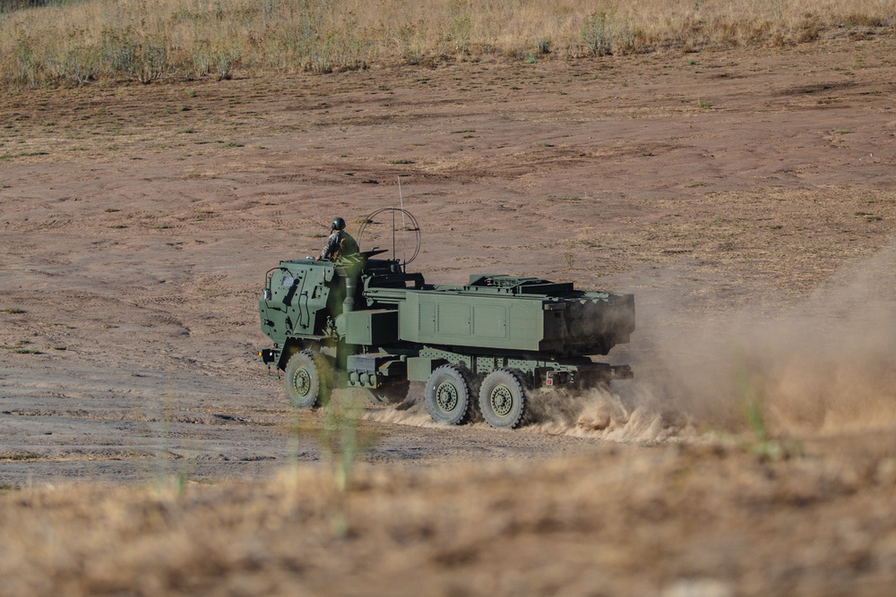 Camp Pendleton Marines conduct HIMARS exercises