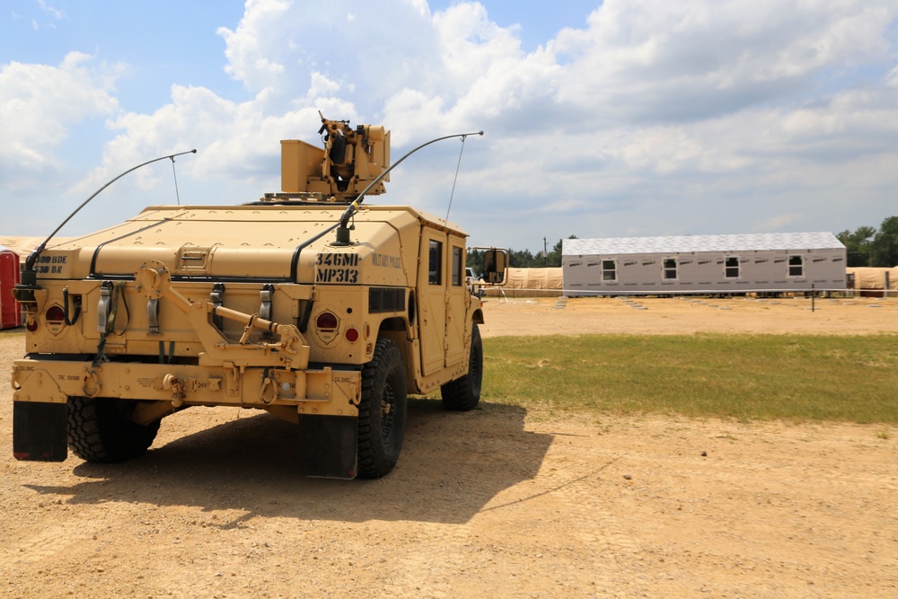 Troop project creating office buildings at Fort McCoy’s LSA Liberty sees work by multiple units