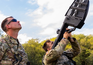 37th IBCT Soldiers operate DroneDefenders during Northern Strike 22