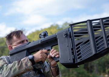 37th IBCT Soldiers operate DroneDefenders during Northern Strike 22