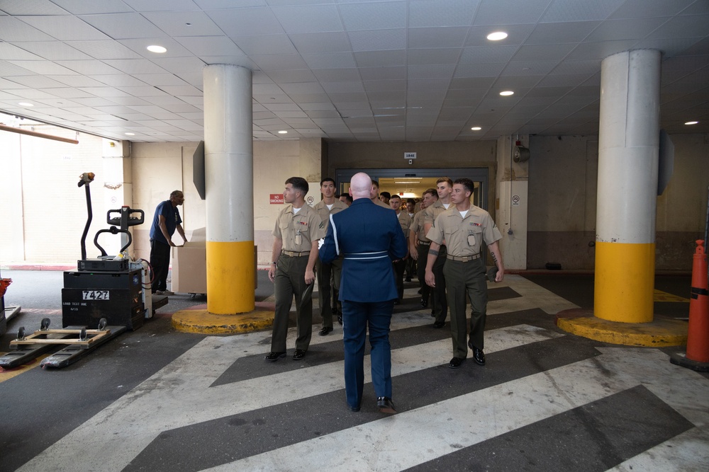 Super Squad Marines tour The Pentagon