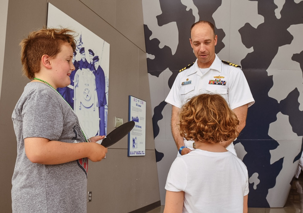 USS THE SULLIVANS VISITS WATERLOO, IOWA