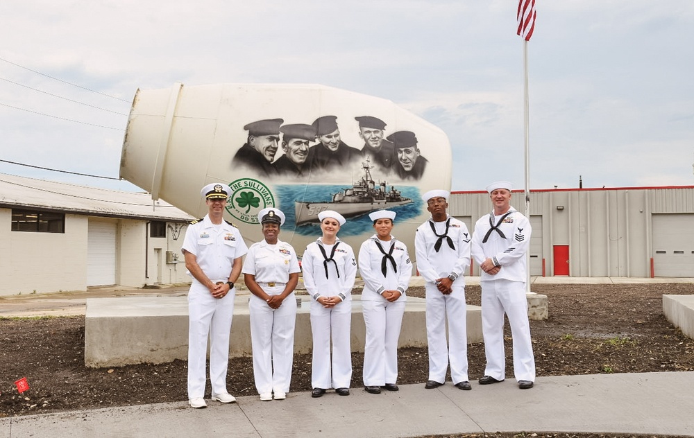 USS THE SULLIVANS VISITS WATERLOO, IOWA