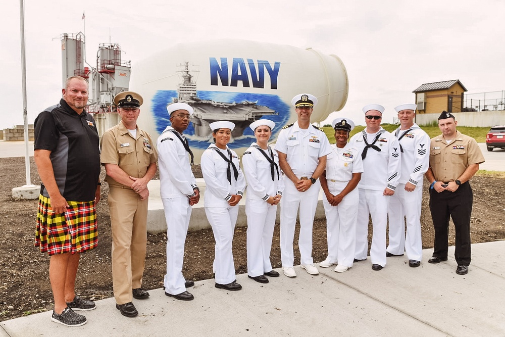 USS THE SULLIVANS VISITS WATERLOO, IOWA