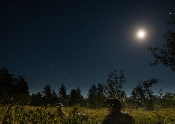 1-148th Infantry Soldiers prepare for area defense during Northern Strike