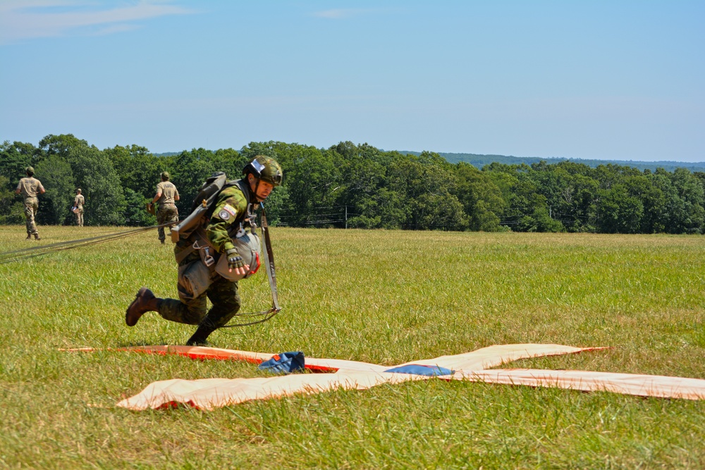 2022 Leapfest International Paratrooper Competition