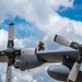 182nd Aircraft Maintenance Squadron maintainers working on C-130 Hercules aircraft Aug. 14, 2022