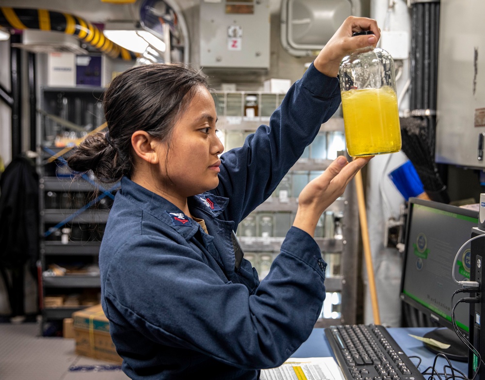 Makin Island Test Purified Oil