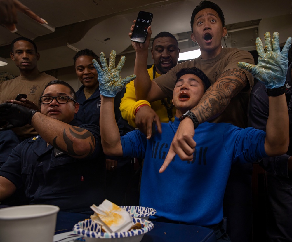 Makin Island Wing-Eating Contest