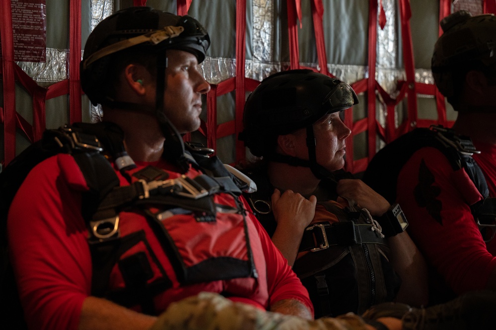 SLD 45 Senior Enlisted Leader Tandem Jumps with 920th Rescue Wing